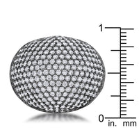 Dara Hematite Dome Cocktail Ring