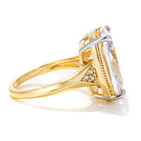Golden Era Two-Tone Engagement Ring
