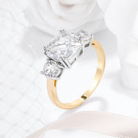 Cushion Cut Royal Ring