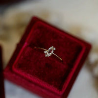 Sterling Silver Marquise Ring