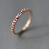 Sterling Silver Cubic Zirconia Wedding Engagement Ring