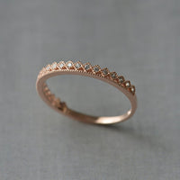 Sterling Silver Cubic Zirconia Wedding Engagement Ring