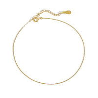 Snake Chain 925 Sterling Silver Anklet