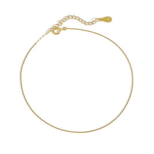 Snake Chain 925 Sterling Silver Anklet