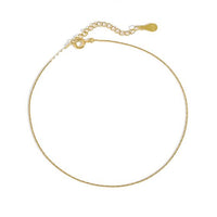 Snake Chain 925 Sterling Silver Anklet