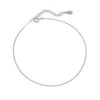 Snake Chain 925 Sterling Silver Anklet