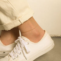 Snake Chain 925 Sterling Silver Anklet