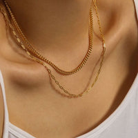 Simple Geometry Hollow Choker 925 Sterling Silver