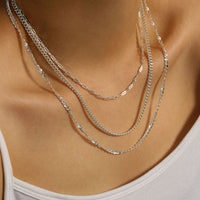 Simple Geometry Hollow Choker 925 Sterling Silver