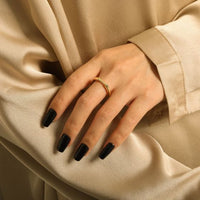 Minimalism Micro Setting Crystal Ring