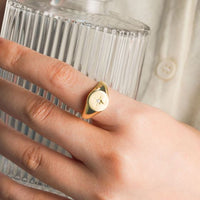 Sun and Stars Crystal Adjustable Ring, 925 Sterling Silver