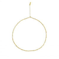 Irregular Hollow Chain Necklace in 925 Sterling Silver