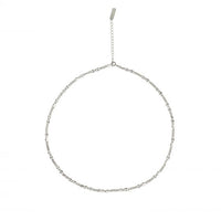 Irregular Hollow Chain Necklace in 925 Sterling Silver