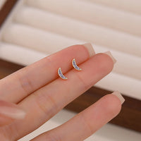Sterling Silver Mini Starry Night Stud Earrings