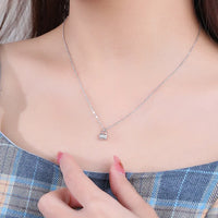 Gold Plated Sterling Silver Love Lock Necklace