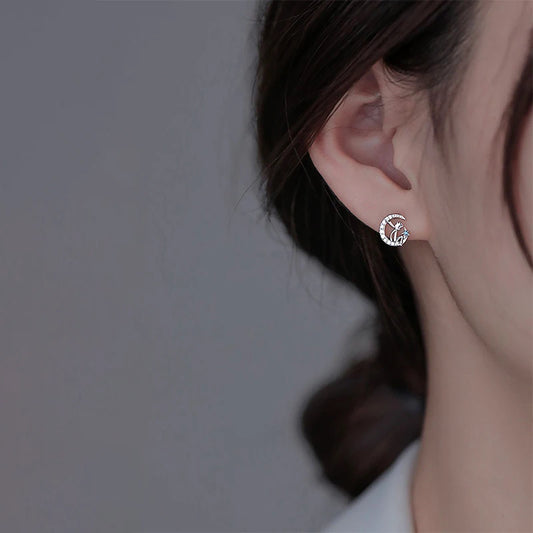 Sterling Silver Little Prince Earrings