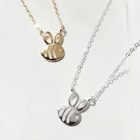 Honeybee Hollow Sterling Silver Necklace