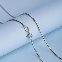 Snake Chain Necklace 1.0mm, 20/22/24/28 in, 925 Sterling Silver