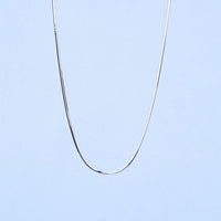 Snake Chain Necklace 1.0mm, 20/22/24/28 in, 925 Sterling Silver