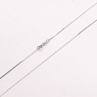 Snake Chain Necklace 1.0mm, 20/22/24/28 in, 925 Sterling Silver