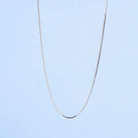 925 Sterling Silver Box Chain Necklace