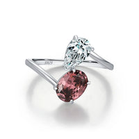 Sterling Silver Water Drop Ring