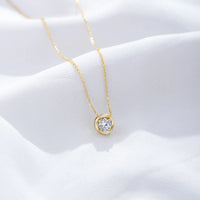 Gold Plated Sterling Silver Classic Necklace