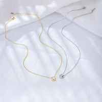 Gold Plated Sterling Silver Classic Necklace