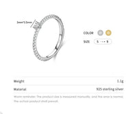Cubic Zirconia Heart Minimalist Ring | Vivianne Rae