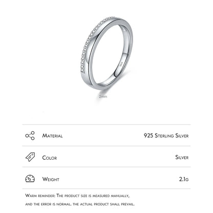 Sterling Silver Simple Stackable Ring