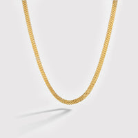 Sterling Silver Modern Soft Chain Link Necklace