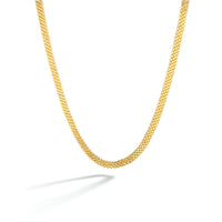 Sterling Silver Modern Soft Chain Link Necklace
