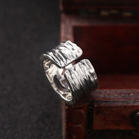 Vintage Clown Adjustable Sterling Silver Ring