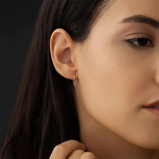 Sterling Silver Hook Clip Earrings