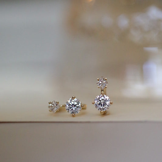 Gold Plated Sterling Silver Small Hoop Earrings