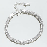 Sterling Silver Modern Chain Bracelet