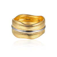 Vintage Brushed Finish Sterling Silver Ring