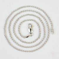 Men's Spiga Chain Necklace, 925 Sterling Silver
