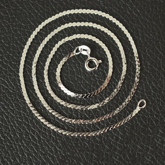 S Chain 925 Sterling Silver Necklace