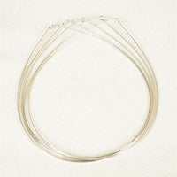 1mm 925 Sterling Silver Collar Necklace