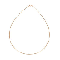 Rose Gold 925 Sterling Silver Collar Necklace
