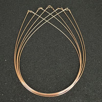 Rose Gold 925 Sterling Silver Collar Necklace