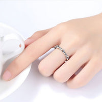 Vintage Twisted Knot 925 Sterling Silver Adjustable Ring
