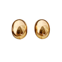 Bean Design 925 Sterling Silver Earrings