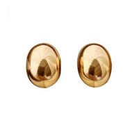 Bean Design 925 Sterling Silver Earrings