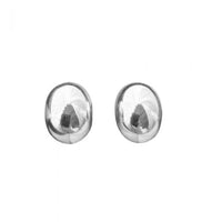 Bean Design 925 Sterling Silver Earrings
