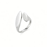 Water Drop Sterling Silver Adjustable Ring