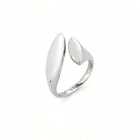 Water Drop Sterling Silver Adjustable Ring