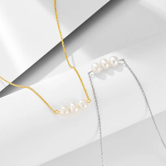 Sterling Silver Freshwater Pearl Necklace
