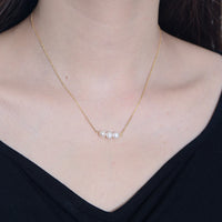 Sterling Silver Freshwater Pearl Necklace